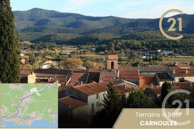 terrain à vendre - 538.0 m2 - CARNOULES - 83 - PROVENCE-ALPES-COTE-D-AZUR - Century 21 Le Rocher