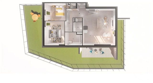 Appartement F3 à vendre - 3 pièces - 65.0 m2 - LA FARLEDE - 83 - PROVENCE-ALPES-COTE-D-AZUR - Century 21 Le Rocher